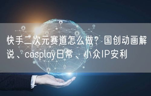 快手二次元赛道怎么做？国创动画解说、cosplay日常、小众IP安利
